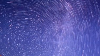 yıldızlı gökyüzü.