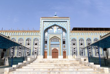 Mosque Haji Yaqub. Tajikistan. Dushanbe  clipart