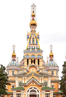 Kutsal yükseliş Katedrali. Almatı, Kazakistan