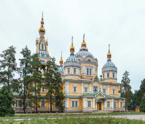 Holy Ascension Cathedral. Almaty, Kazakhstan — Stock Photo, Image