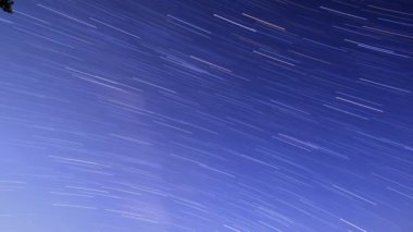 Dünya'nın ekseni etrafında yıldız