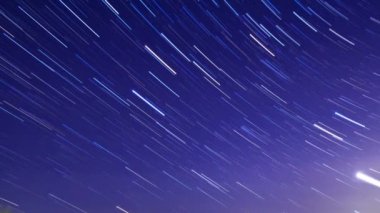 Dünya'nın ekseni etrafında yıldız