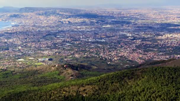 Vista de Nápoles — Vídeos de Stock