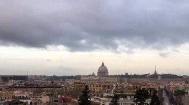 Bulutlar üzerinde Roma panorama