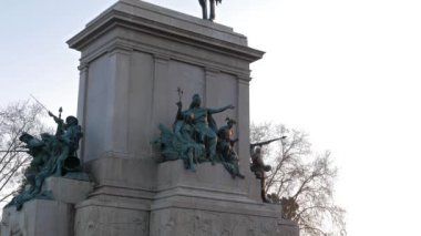 Garibaldi anıt. Roma, İtalya