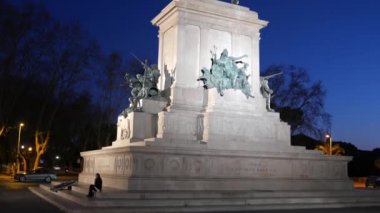 Anıt Garibaldi, Roma, İtalya