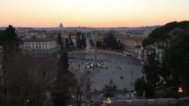 Piazza del popolo, Roma