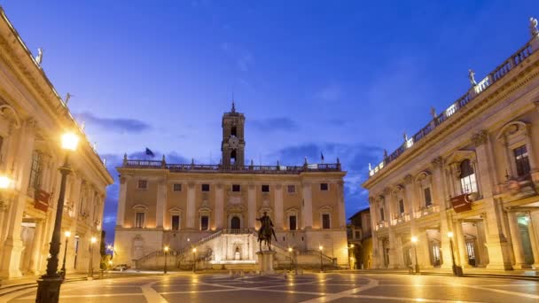 Place du Capitole, Roma — Vídeos de Stock