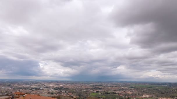 Panorama de Tivoli, Italia — Vídeos de Stock