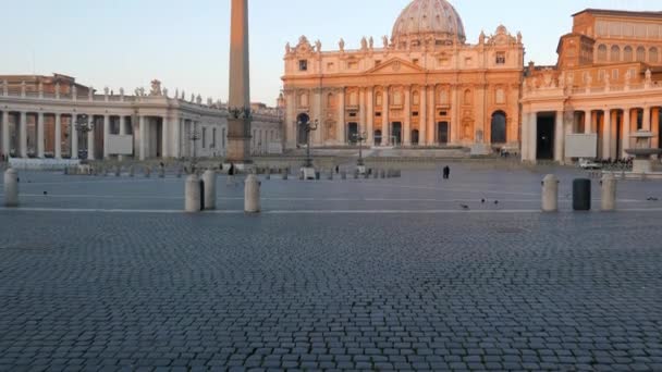 St. peter square, rom — Stockvideo