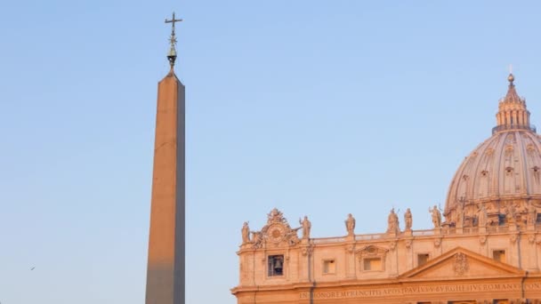 Bazyliki Świętego Piotra, Rzym — Wideo stockowe