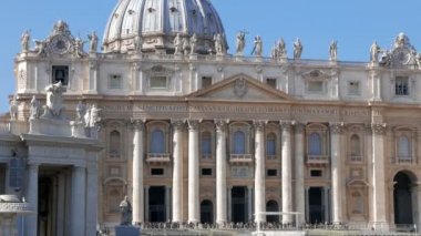 St. Peter's Basilica. Vatikan Şehri, Roma