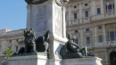 Camillo Benso di Cavour anıt. Roma