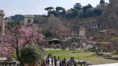 Roma Forumu. Roma, İtalya