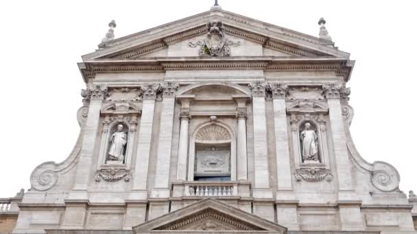 Iglesia de santa Susana alle terme di diocleziano — Vídeos de Stock