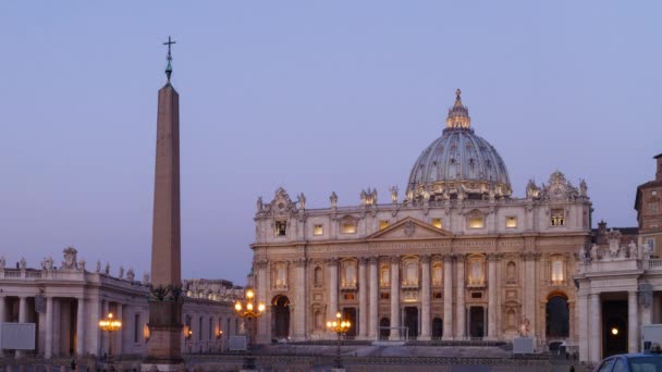Catedral de San Pedro, Ciudad del Vaticano — Vídeos de Stock