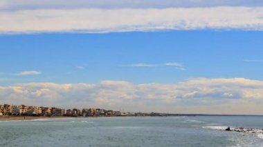 Ostia, Roma'da sahildeki evler
