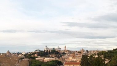 Günbatımı üzerinde Roma, Vittorio Emanuele II