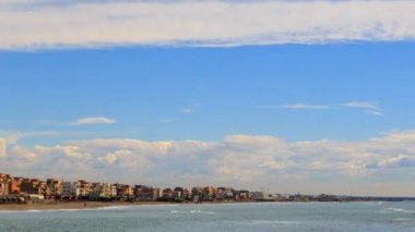 Kıyı şeridi. Ostia, Roma, İtalya