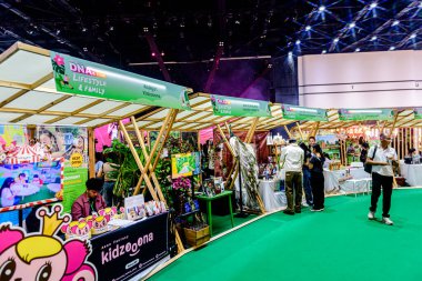 2025 DNA Seyahat Fuarı etkinlikleri, Tayland pop kültürü ve mirasından yemek, aile eğlencesi ve seyahat ilhamını QSNCC 'de bir çatı altında toplayan 5 yaşam tarzı bölgesi getiriyor. Bangkok, Tayland. - 13 Ekim 2025.