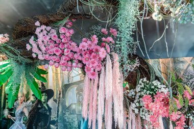 Central Chidlom 78. yıldönümünde 24-28 Ekim tarihlerinde gerçekleşen çiçek fuarı. Bangkok, Tayland. - 24 Ekim 2025.