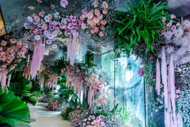 Central Chidlom 78. yıldönümünde 24-28 Ekim tarihlerinde gerçekleşen çiçek fuarı. Bangkok, Tayland. - 24 Ekim 2025.