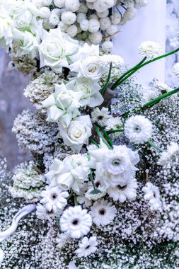 Nai Lert Çiçeği ve Bahçe Sanat Fuarı 'nın sergisi. Her yıl bir sürü yerli ziyaretçi ve turist buraya gelir. Bangkok, Tayland. - 10 Aralık 2025.