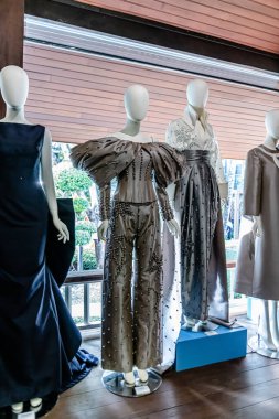 Bangkok, Tayland. - 10 Aralık 2025 'te Nai Lert Çiçeği ve Bahçe Sanat Fuarı' nın sergi sergisi. Buraya her yıl bir sürü ziyaretçi ve turist gelir..