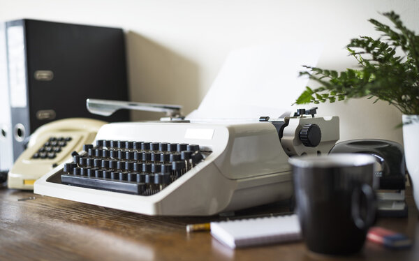 Eighties office desk