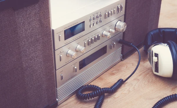 Jaren tachtig Hifi stereo-set — Stockfoto