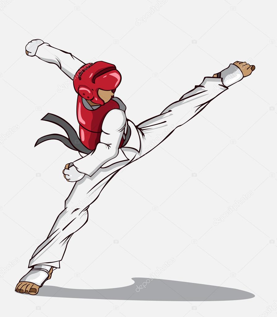 Taekwondo. Martial art