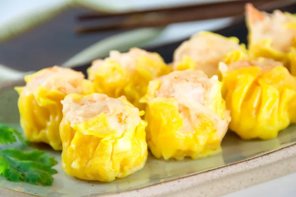 Räkor dumplings — Stockfoto