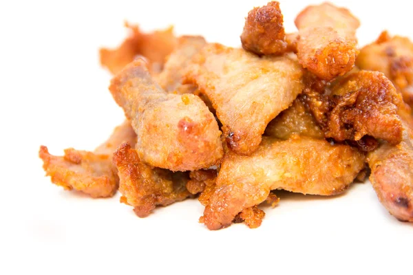 Crispy Fried Pork on White background — Stock Photo, Image