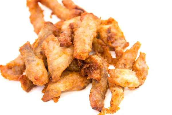 Crispy Fried Pork on White background — Stock Photo, Image