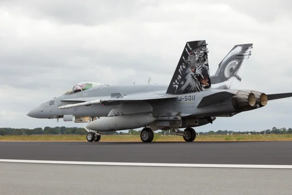 Suíço F-18 Hornet — Fotografia de Stock