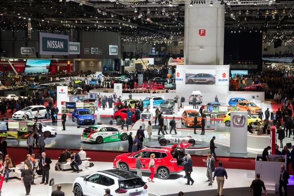 Geneva Motor Show 2016 overzicht — Stockfoto