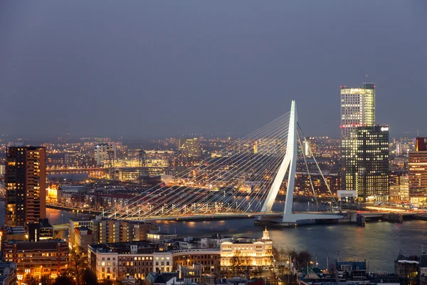 Erasmusbrug Rrotterdam — Stockfoto