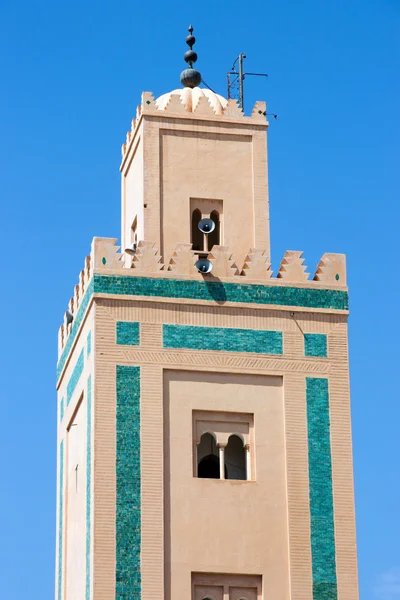 Minarett-Moschee aus nächster Nähe — Stockfoto
