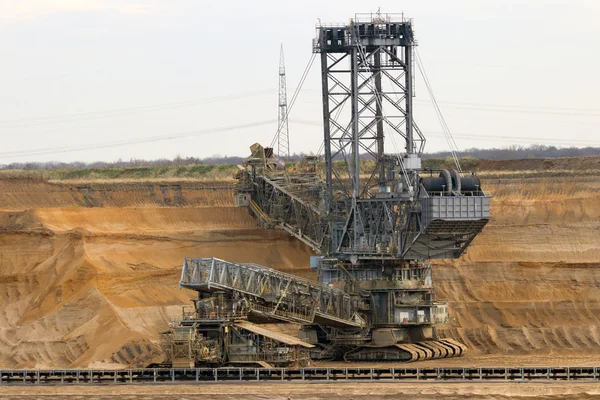 Mining excavator machine — Stock Photo, Image