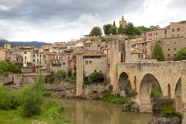 Besalu village Spain — Stock Photo, Image