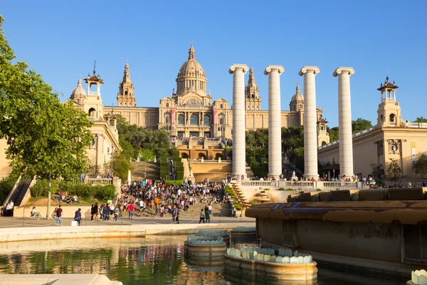 Nationales Kunstmuseum Kataloniens in Barcelona — Stockfoto