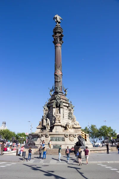 Monumento a Colón Barcelona —  Fotos de Stock