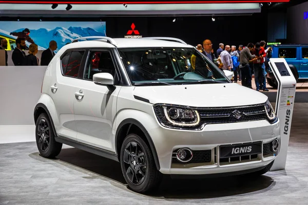 Suzuki Ignis Compact Suv Car 89Th Geneva International Motor Show — Stock Photo, Image