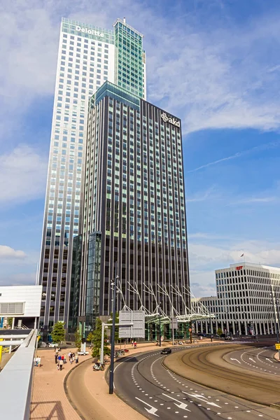 Blick Auf Den Maastoren Rotterdam September 2016 — Stockfoto