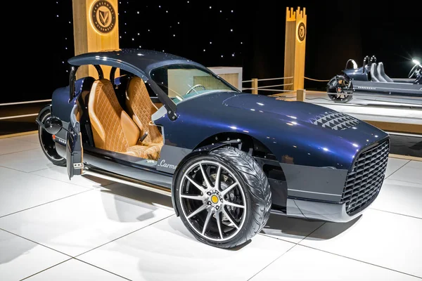 Vanderhall Carmel Roadster Tres Ruedas Autosalon 2020 Motor Show Bruselas — Foto de Stock