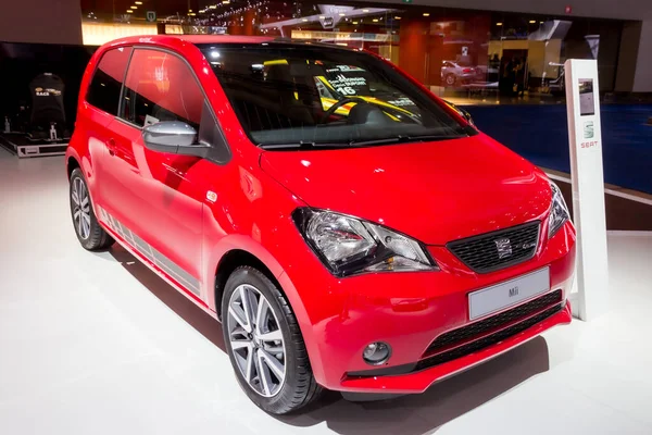 Das Auto Seat Mii Wurde Auf Dem Brüsseler Autosalon Expo — Stockfoto