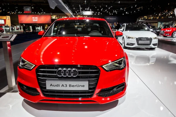 Автомобіль Audi Berline Представлений Автосалоні Brussels Expo Autosalon Бельгія Січня — стокове фото