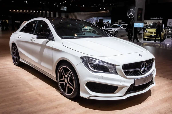 Mercedes Benz Cla 180 Car Showcased Brussels Expo Autosalon Motor — Stock Photo, Image