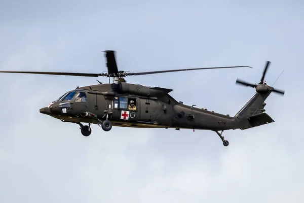 Amerikaanse Leger Sikorsky 60M Blackhawk Medevac Helikopter Vlucht Nederland Juli — Stockfoto