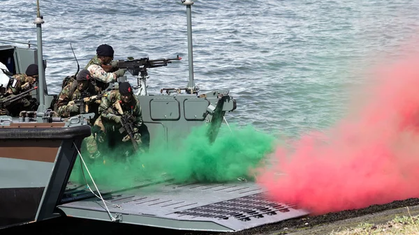 Marines holandeses — Fotografia de Stock